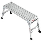 Work Platform Aluminum Step Ladder Drywall Safe Ansi Approved Of Capacity 225 Lb