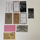 Lot Of 10 Tattoo Business Cards James Kern Darcy Nutt Paul Dobleman Art Ephemera