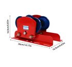 1t Heavy Duty Beam Trolley  Electric Hoist Manual Trolley  Push Beam Trolley