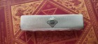 Christofle Glass Box Silver Plated Antique
