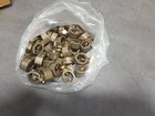Lot Of 50 Pieces 5 8  Bronze Ground Rod Clamps   Grounding Acorn W brass Bolt