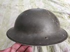 Wwii British canadian Army Mk2 Brodie Helmet - Dated 1941 - Liner 1945 - 7 3 4