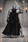 Medieval Knight Armor Set Full Plate Armor Helmet Sword Cape Larp Cosplay