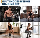 Adjustable Dumbbells Set 45 65 85 Lbs  3 In 1 Weight Dumbbell Set