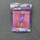 Witch Windsock Fun World Nylon 3d 5ft  60 Inches  Vintage 90s Halloween