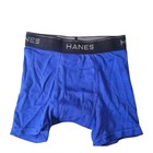 Hanes Boys Boxer Briefs 4 Pack Size Small Blue Green Plaid Nwot