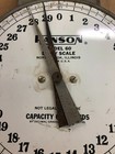 Vintage Metal Hanson Model 60 Dairy Scale 60 Pound 8  Face Milk House Decor