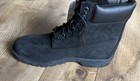 New Timberland With Ortholite Black Men s Leather Boots Size 13