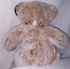 Fao Schwarz Light Mixed Brown Teddy Bear Plush 9  Nwt