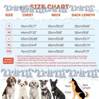 Small Dog Winter Coat With Harness Built In  Orange Winter Dogs Jackets  Full   