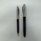 Vintage Sheaffer Snorkel Fountain Pen And Pencil Set In Case 14k Gold Nib