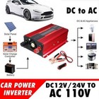 Car Power Inverter Converter Auto Charger Converter Adapter Lcd Display 2000w
