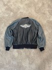 Vintage 2003 Harley Davidson 100th Anniversary Genuine Leather Bomber Jacket M