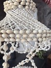 1970s Shell Hanging Planter