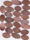 Elongated Souvenir Penny  25 Mixed Designs Souvenir Pennies L14