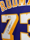 Dennis Rodman Hand Signed Jersey Lakers Team Beckett Authentication