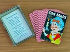 Vintage Old Maid Fairchild Usa Card Game Original Box  Pinup Illustrations  Maid