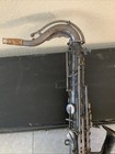 Vintage Antique Buescher True Tone Low Pitch Saxophone Silver Plate