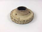 Vintage Brass Plated Decorative Light Fixture Canopy Antique