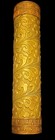 Brass And Copper Kaleidoscope With Front Lens Leaded In - Looks Very Old