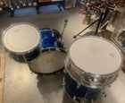 Rogers Vintage 1960s 4pc Drum Set W  Powertone Snare