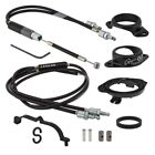 Odyssey Gyro 3 1-1 8  Bmx Bicycle Gyro-detangler Complete Kit W  Black Cables