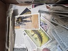 Lot Of 100 X Old Tobacco cigarette Cards Like Seen In This Photo  Lot 1930s  -