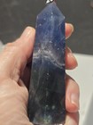 All Fluorite Lot Of 5 Polished Crystal Towers-different Colors  Bl20