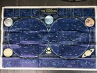 Vintage Lot Of 4 Star Map Moon Space Apollo Nasa Posters