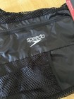 Speedo Deluxe Ventilator Bag Black Mesh New  18 X 24 In