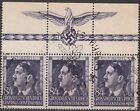 Stamp Germany Poland General Gov t Mi 117-9 Wwii Hitler  War Era T Used