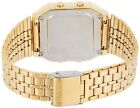 Casio Unisex A500wga-1 World Time Wristwatch  Stainless Steel  Gold  New