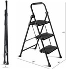 Step Ladder 3 Step Folding Step Stool Step Ladder