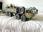 Rc Military Truck Hg P801 - 7 Classified G i Joe Figs   Gridiron Lot - New 