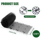 Aurnoet Cat Scat Mat With Spikes 6 5ft Cat Deterrent Mats Plastic Scat Mat Fo   