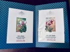 2023 Vietnam Stamp Deluxe Sheet Folder Orchids Paphiopedilum Mnh Limited Edition