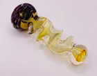 Collectible Glass Custom Pipe Tobacco Smoking Glass Pipe  Free Shipping