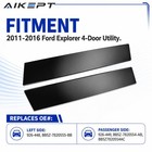 B-pillar Door Molding Trim 926-448 926-449 Left   Right Gloss Black Left right