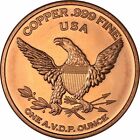 1 Oz Copper Round - Don t Tread On Me Rattlesnake