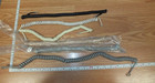 Lot Of 8 Vintage Multi Color   Length Coiled Phone Cords