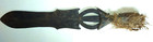Large Antique African Tribal Ceremonial Sword   Dagger   Ngombe People  Congo