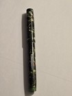 Waterman 3 Ideal Gold Nib Green Pearl Red Celluloid Fountain Pen 1930 Sold As Is