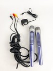 Magic Sing Ed9000 2 Karaoke Microphones Pwr Adapter Manual   List W  Case Tested