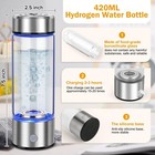 Portable Hydrogen Water Bottle Generator With Advanced Spe Pem Technology