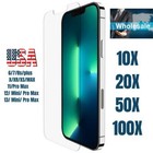 Wholesale Lot For Iphone 13 12 11 Pro Max Xr 8 6 Tempered Glass Screen Protector