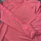 Under Armour Girls  Coldgear Mock Neck Long Sleeve Pink Lemonade Youth X-large