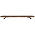 Led Amber Beacon Light Bar Strobe Recovery Warning 120cm 1200mm 1 2m 48  12v 24v