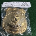 Vintage Security Guard Badge Patch