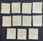 Momen  Malaya Straits Sg  141-151 1906 Mint Og H Lot  60253