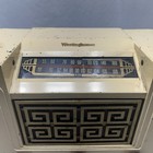 Vintage Westinghouse H-204 Am fm Table Radio Missing Cord  Not Tested